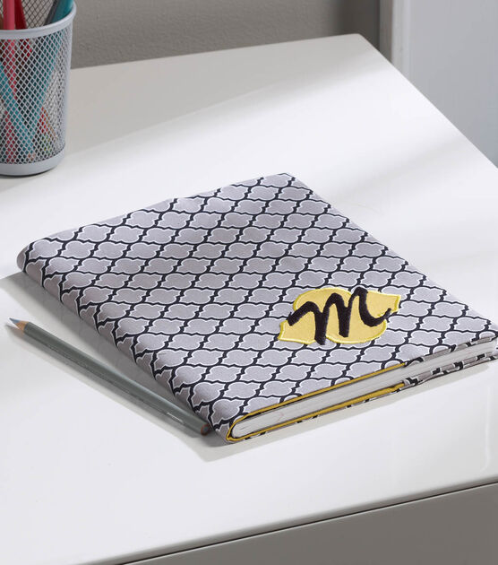 Monogrammed Notebook Cover
