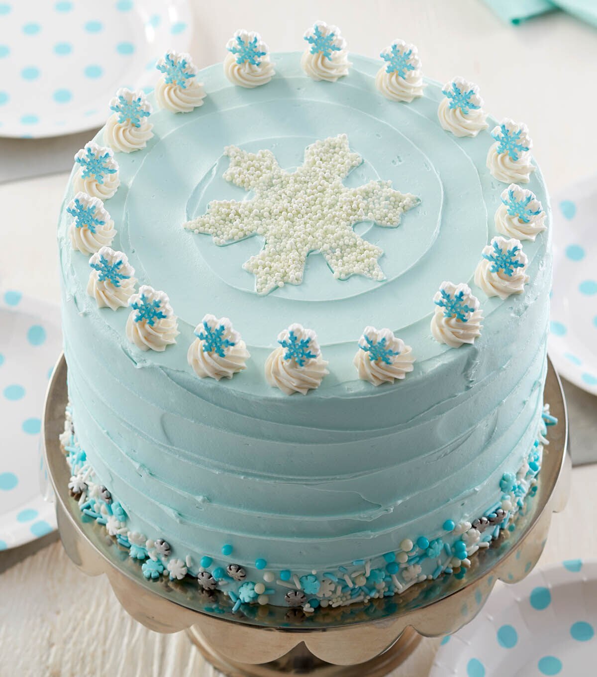 Recipes - Winter Wonderland Cake