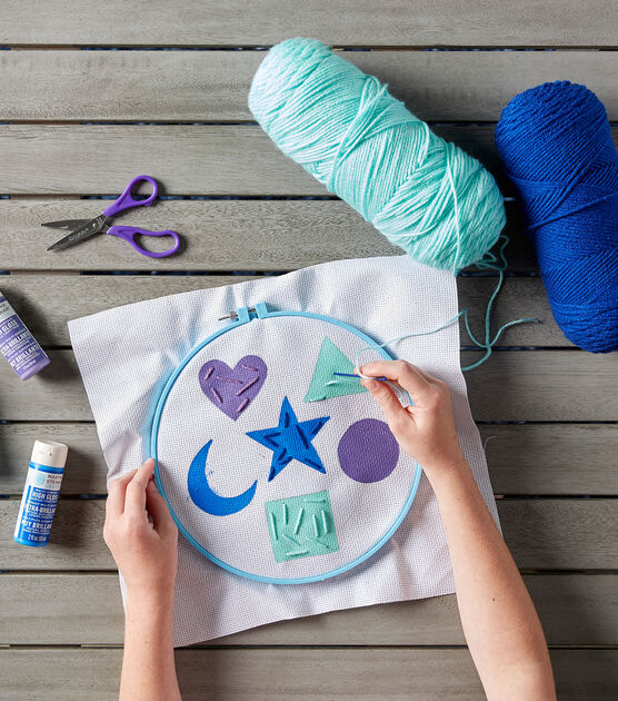 Sewing Shapes for Kids