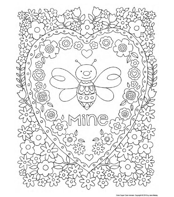 How To Make A Color Super Cute Animals Coloring Page Joann