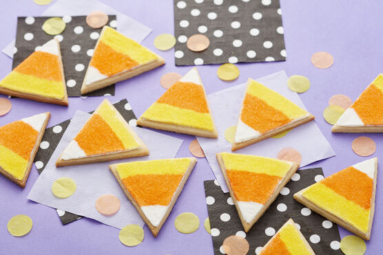 Fall Favorite Candy Corn Cookies
