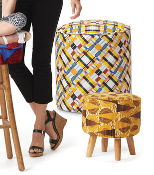 Home Decor Sewing Projects Ideas Joann How To Make A 16 Round Ottoman