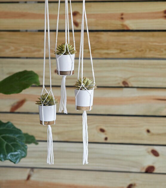 Knotted Plant Hangers