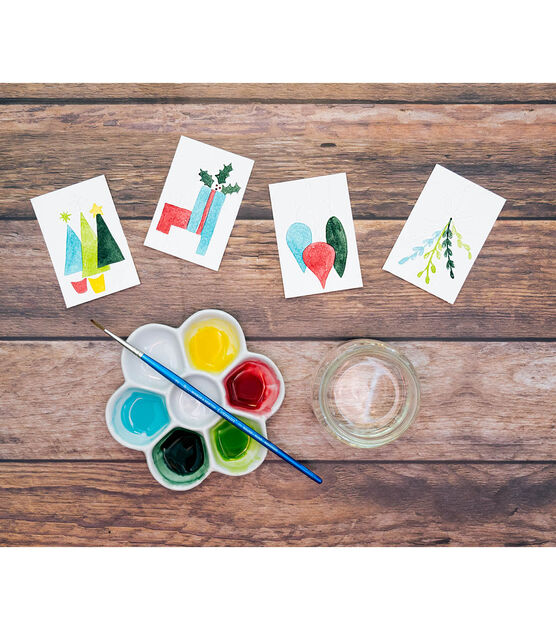 Whimsical Holiday Watercolour Gift Tags, image 9