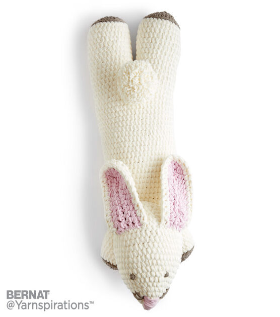 Bernat Crochet Bunny Floor Pillow