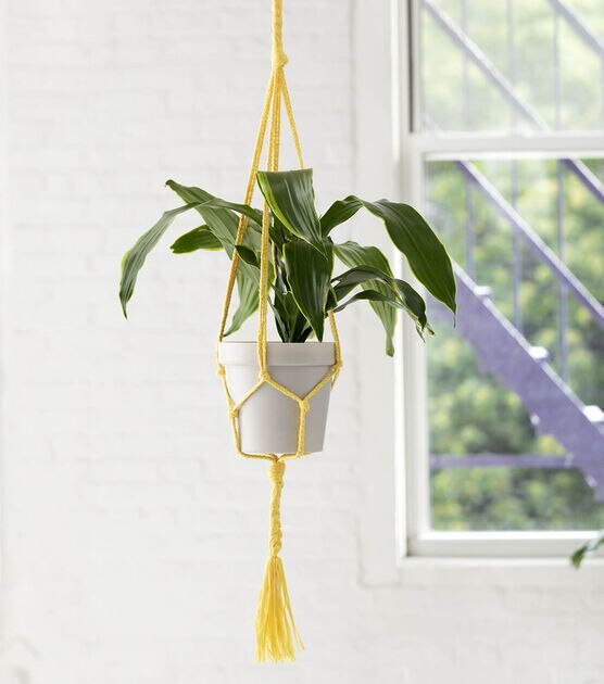 Lion Brand Rewind Simple Plant Hanger