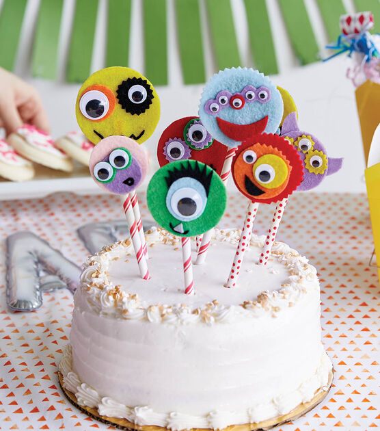 Google Eye Cake Toppers