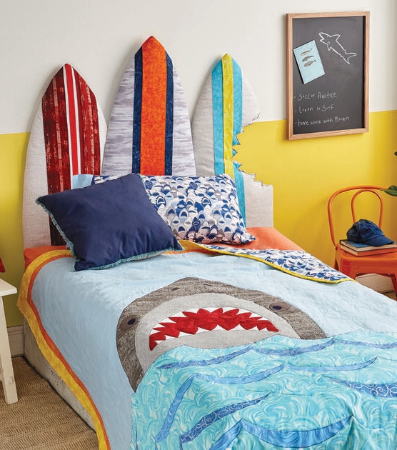 Surfboard Headboard