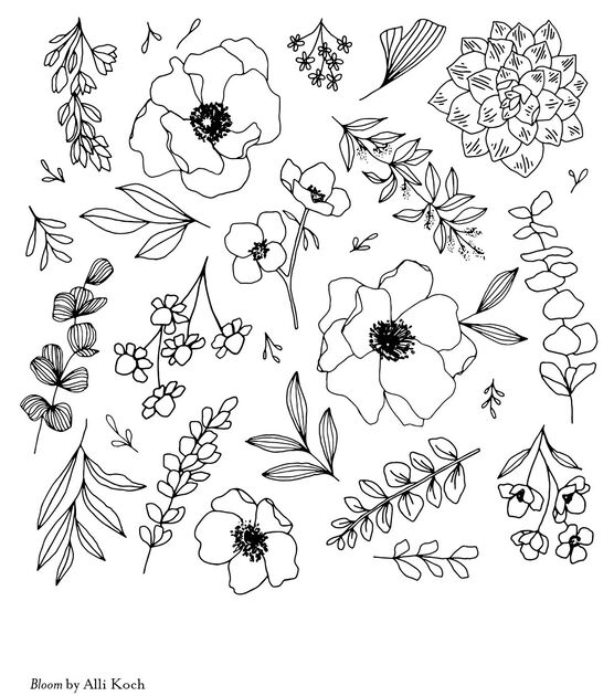 How To Make Bloom Coloring Page Online Joann