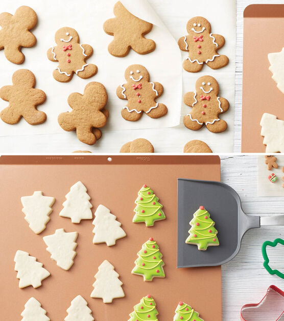 Jolly Gingerbread Boys and Trees Cookies