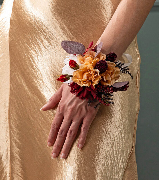 Faux Floral Corsage