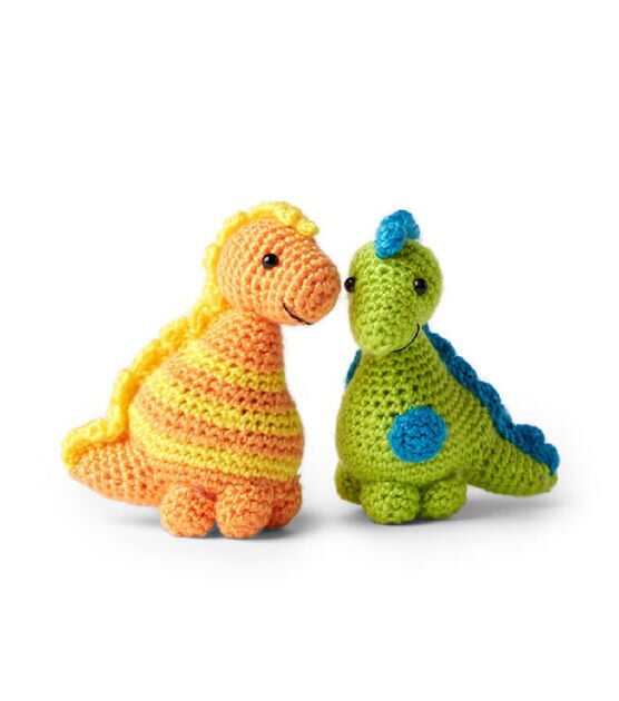 How To Make How To Make A Red Heart Stellan and Stanley Crochet Dinosaur  Online