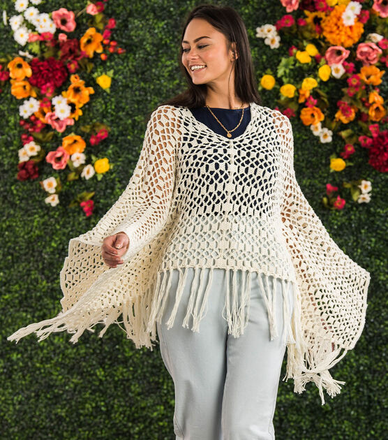How To Make Bernat Softee Cotton V-Neck Crochet Cover Up Online