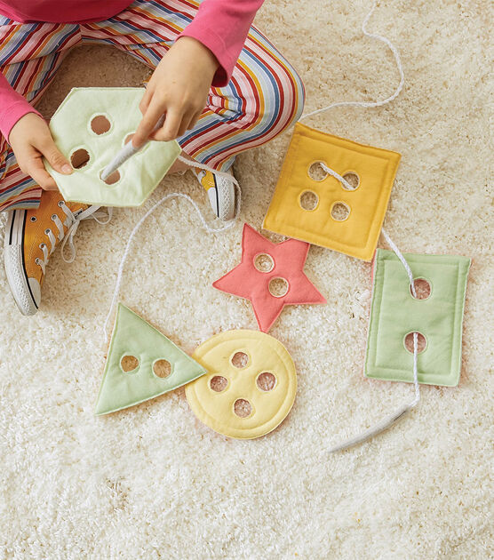 Fabric Button Sewing Toys
