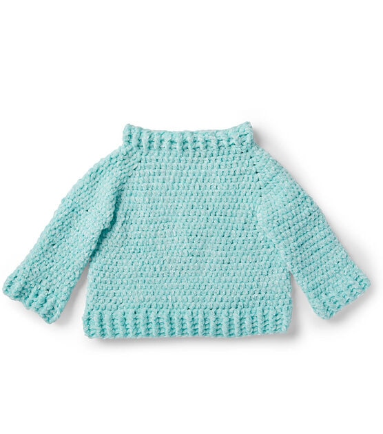 Crochet Velvet Sweater, image 3