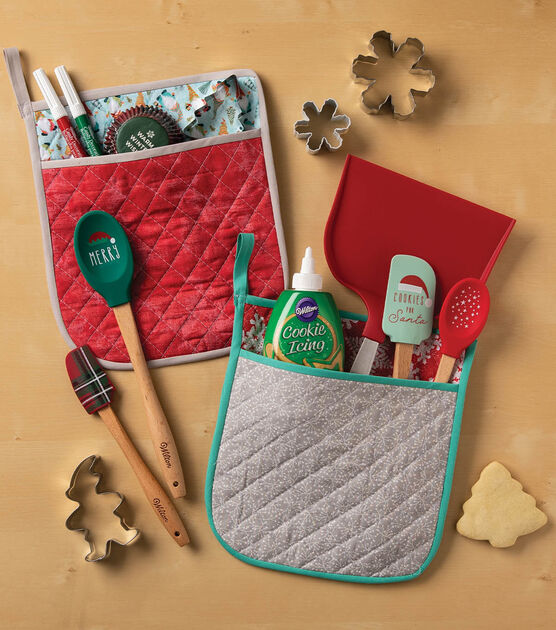 Quilted Christmas Potholders