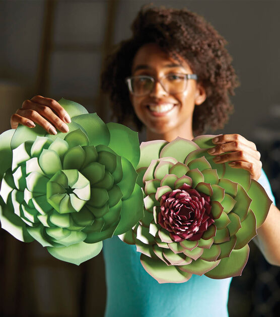 Paper Crafted Succulents