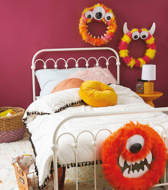 Monster Fur Wreaths