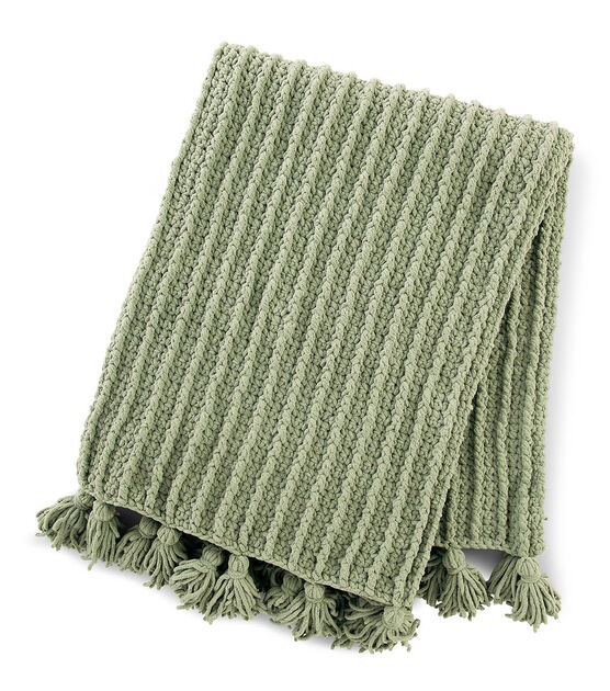 Bernat Crochet Bar Stitch Blanket, image 2