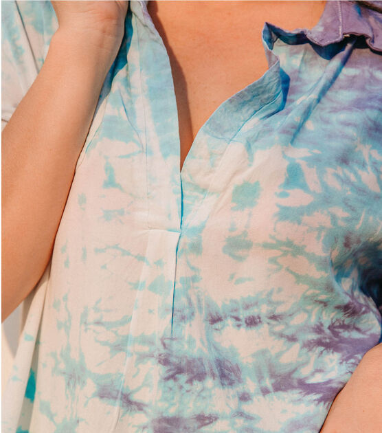Shibori Swimsuit Cover Up, image 2