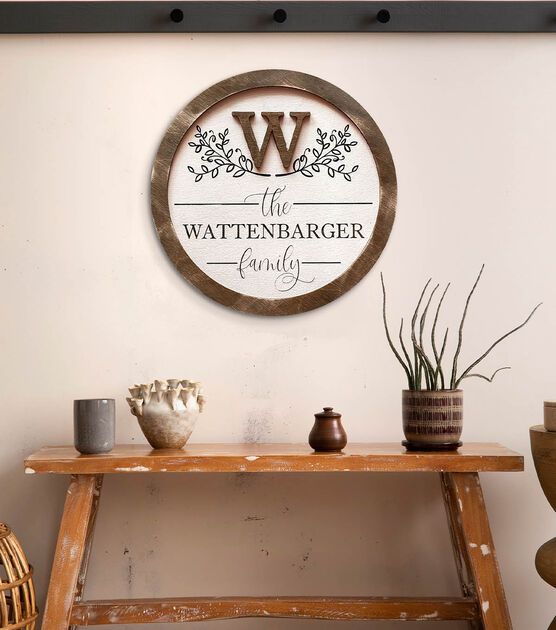 Glowforge Custom Wood Family Sign, image 2