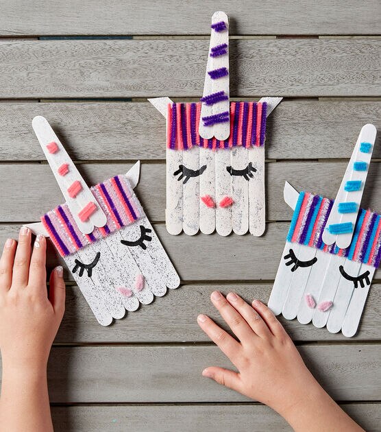Popsicle Stick Characters