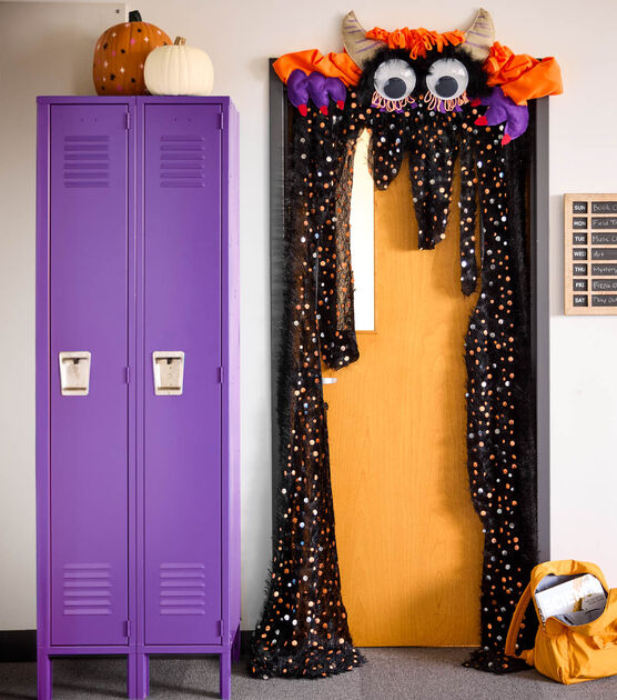 Monster Tension Rod Decor