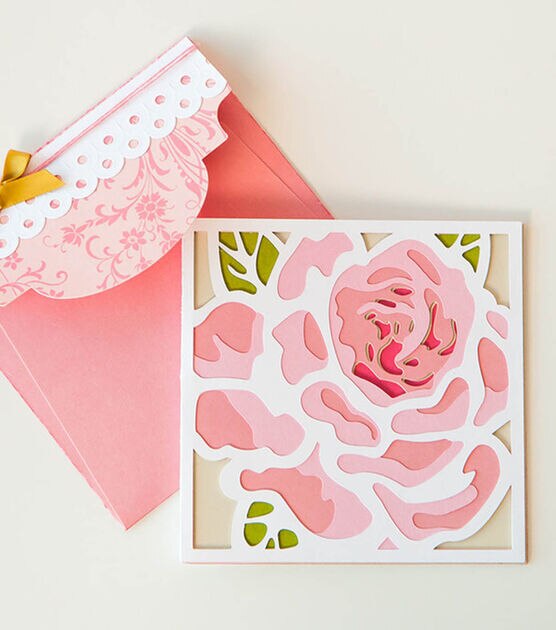 Lovely Layers Rose Card