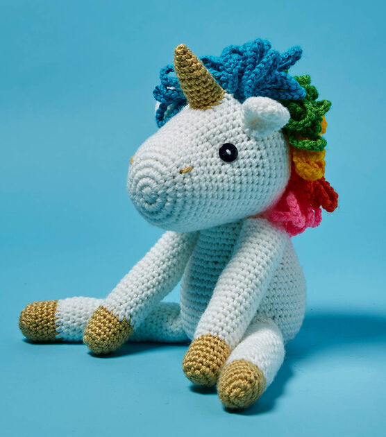 Crochet A Plush Unicorn Toy