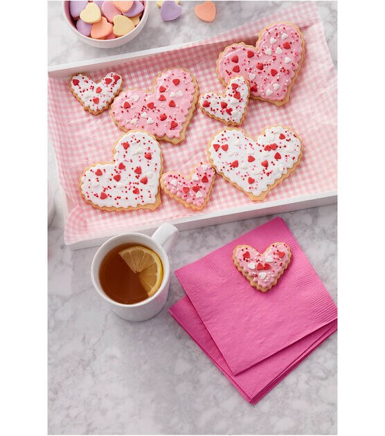 Pretty in Pink Heart Cookies, image 2