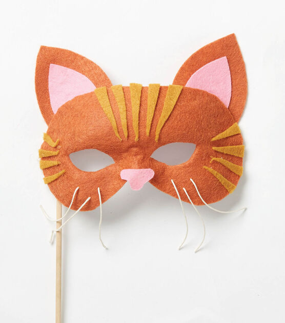 Cat face mask, Cat mask, How to make Cat mask