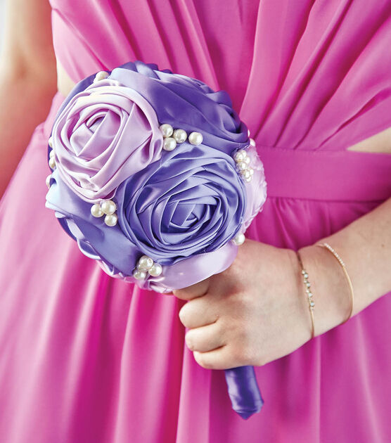 How To Make Ribbon Rose Bouquet Online