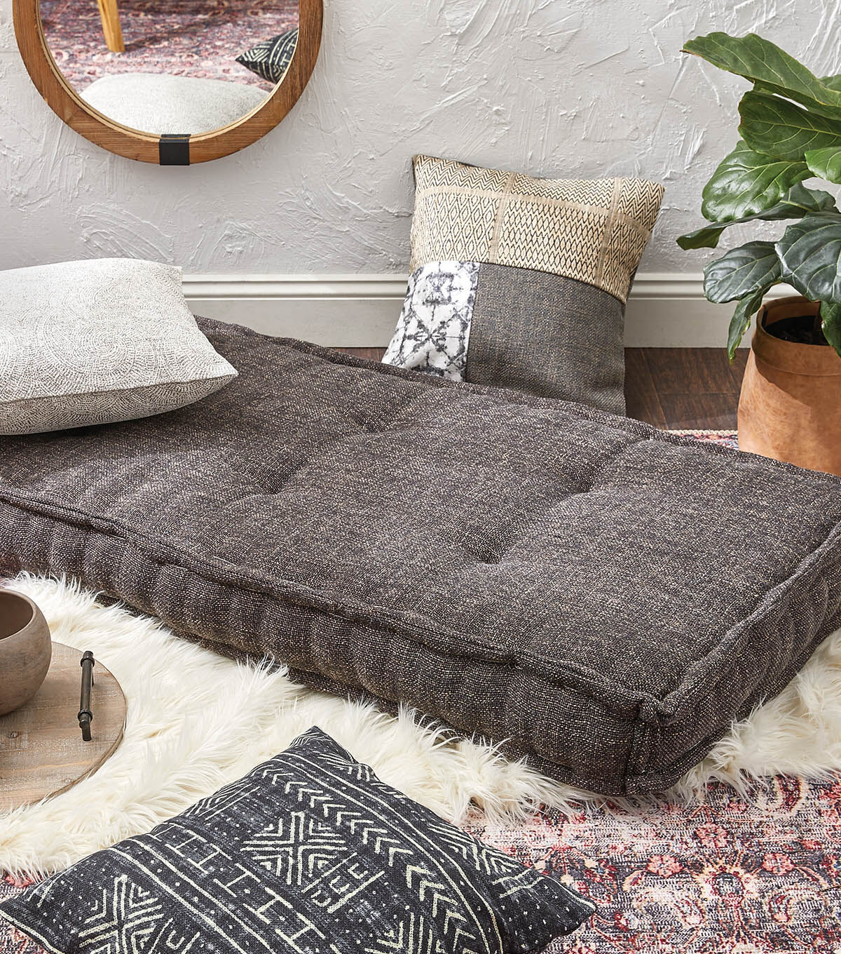 long floor cushion