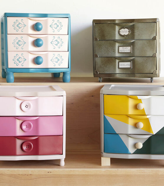 How To Make Painted Plastic Storage Chests Online