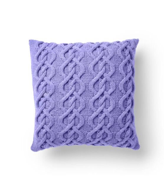 Caron Cable Knit Pillow, image 3