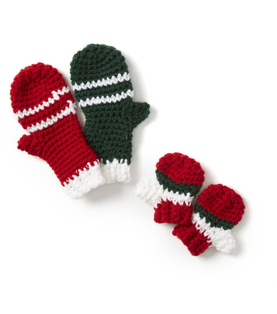 Cat Crochet Mittens
