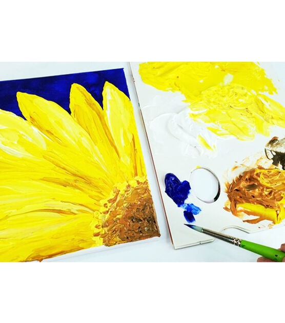 Impasto Sunflower, image 7