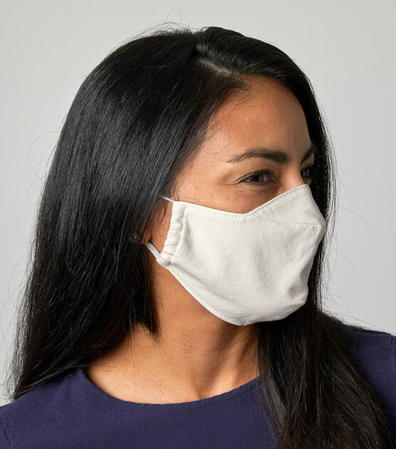 Structured Cotton Face Mask, image 3
