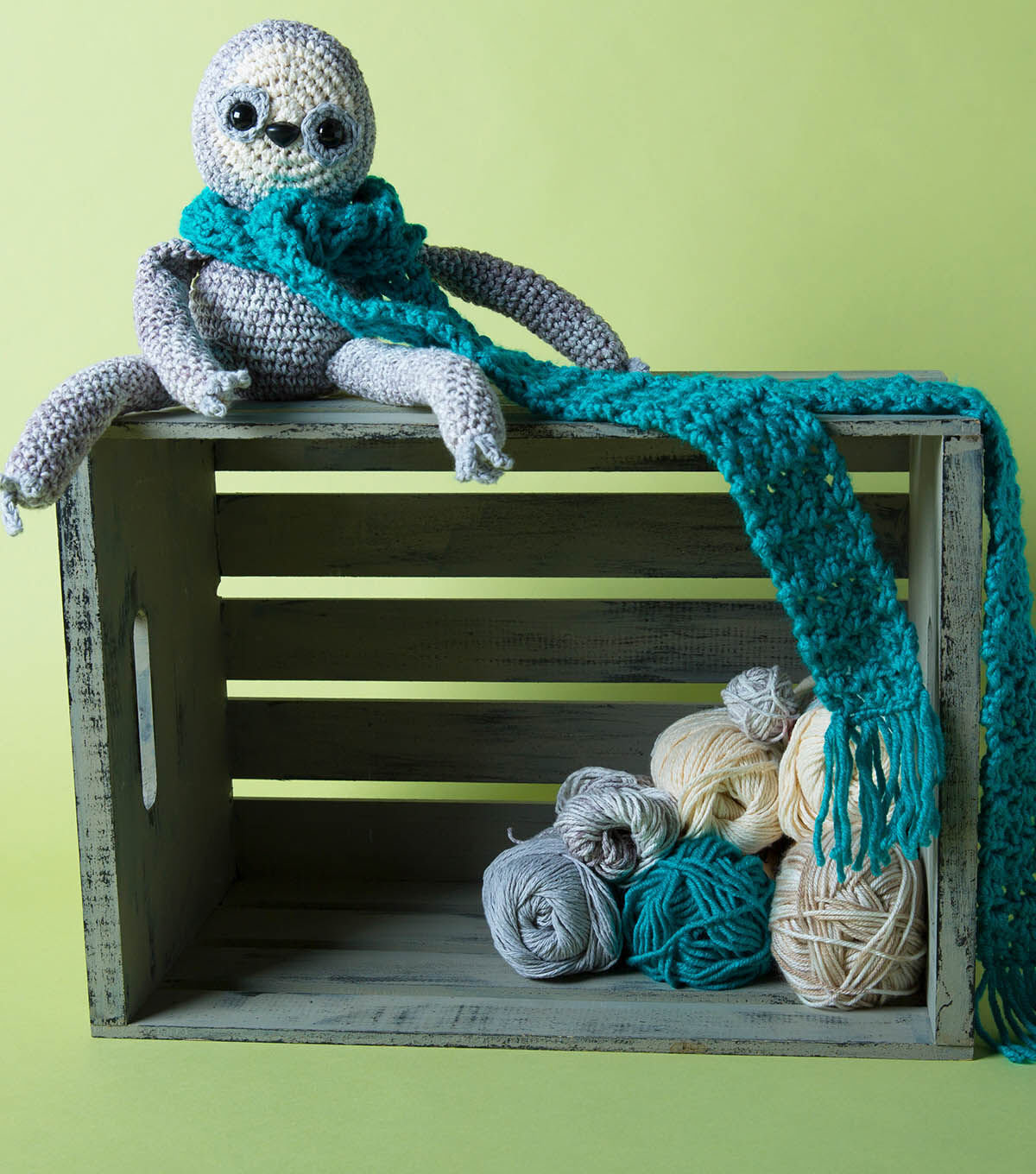 crochet doll scarf