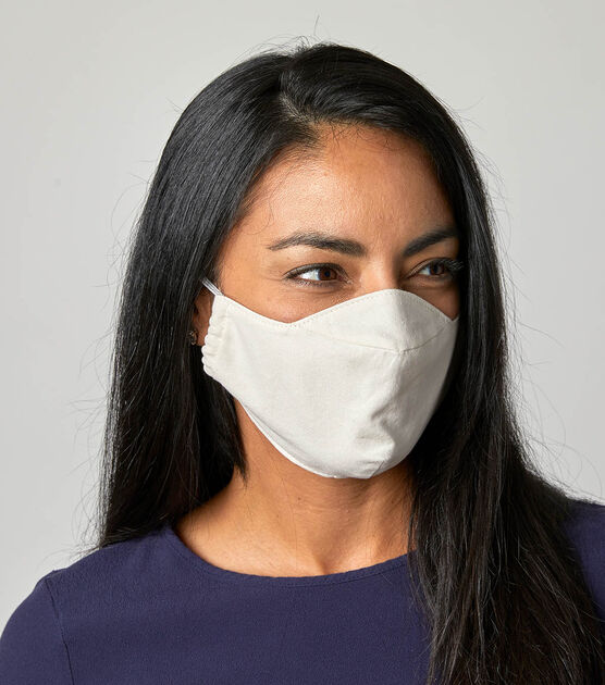 Structured Cotton Face Mask, image 2