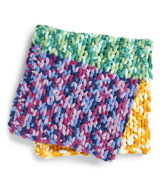 Color Bold Table Knit Blanket, image 2