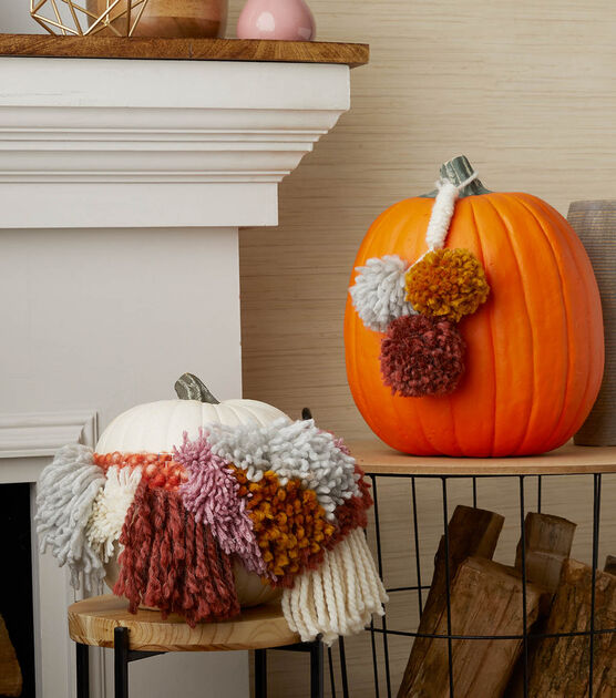 Latch Hook Pumpkin