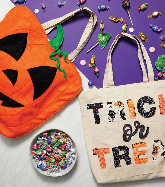 Trick or Treat Canvas Tote Bags