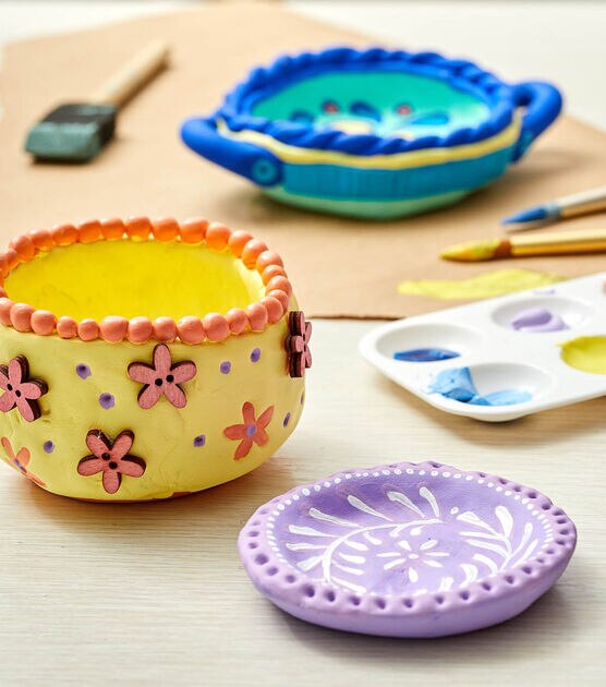 Clay projects for kids: How to make pinch pots, clay beads and