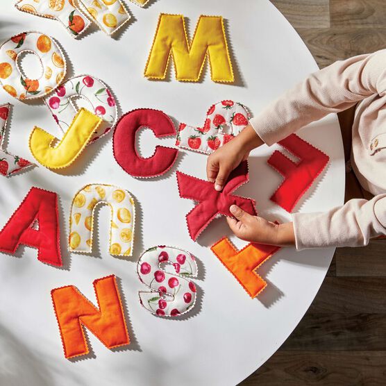 How To Make A Cotton Toy Letters And Bag Joann