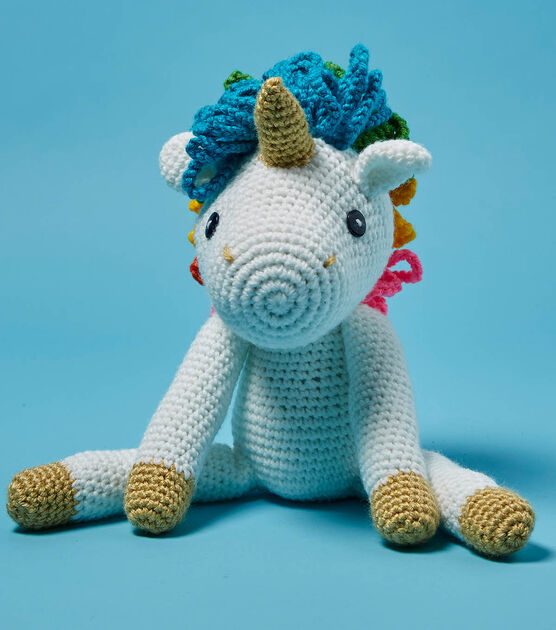 Crochet A Plush Unicorn Toy, image 2