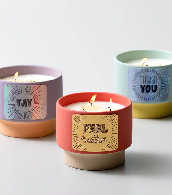 Cricut Giftable Candle Label Stickers