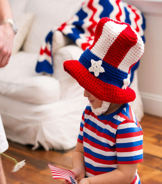How To Make A Uncle Sam Hat And Beard, image 2