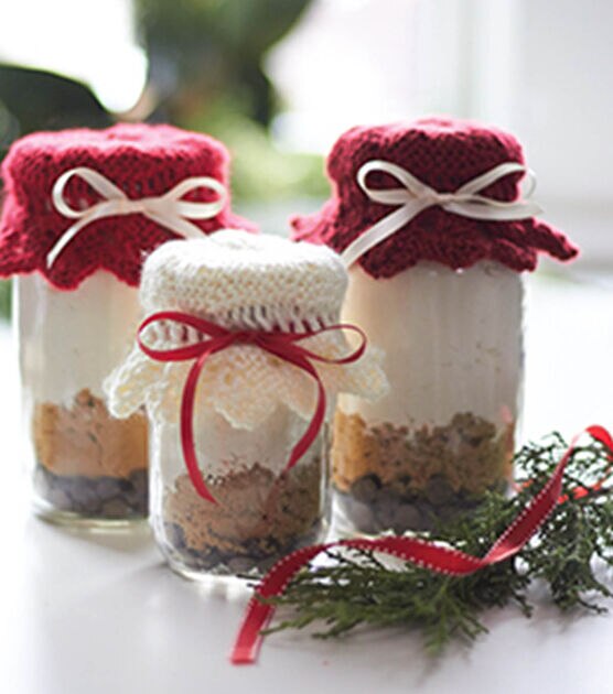 Caron Gift Jar Toppers