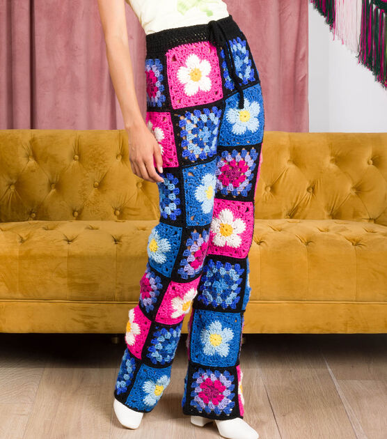 Crochet Flower Power Pants